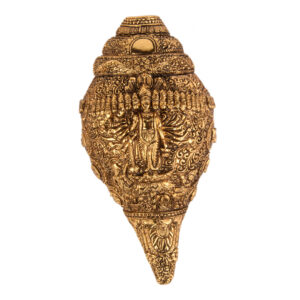 Gold Antique Shankh Big