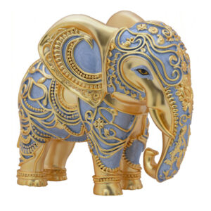 Aarya Majestic Decor Elephant Blue