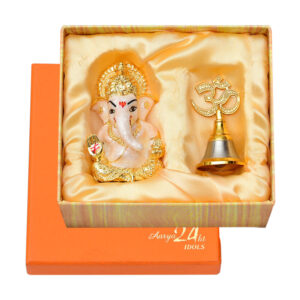 Labdhi Ganesha With Om Bell