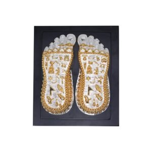 Feet of Goddess Mahalakshmi (Two tone)