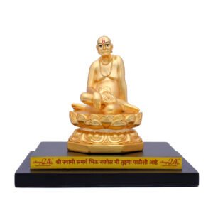 Gold Matte Akkalkot Shri Swami Samarth
