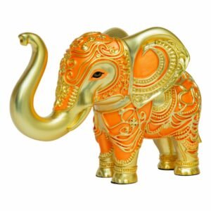 Majestic D?cor Elephant Orange - Large