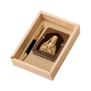Combo Table Top Mother Mary + Pen