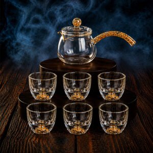Golden Arc Tea Set